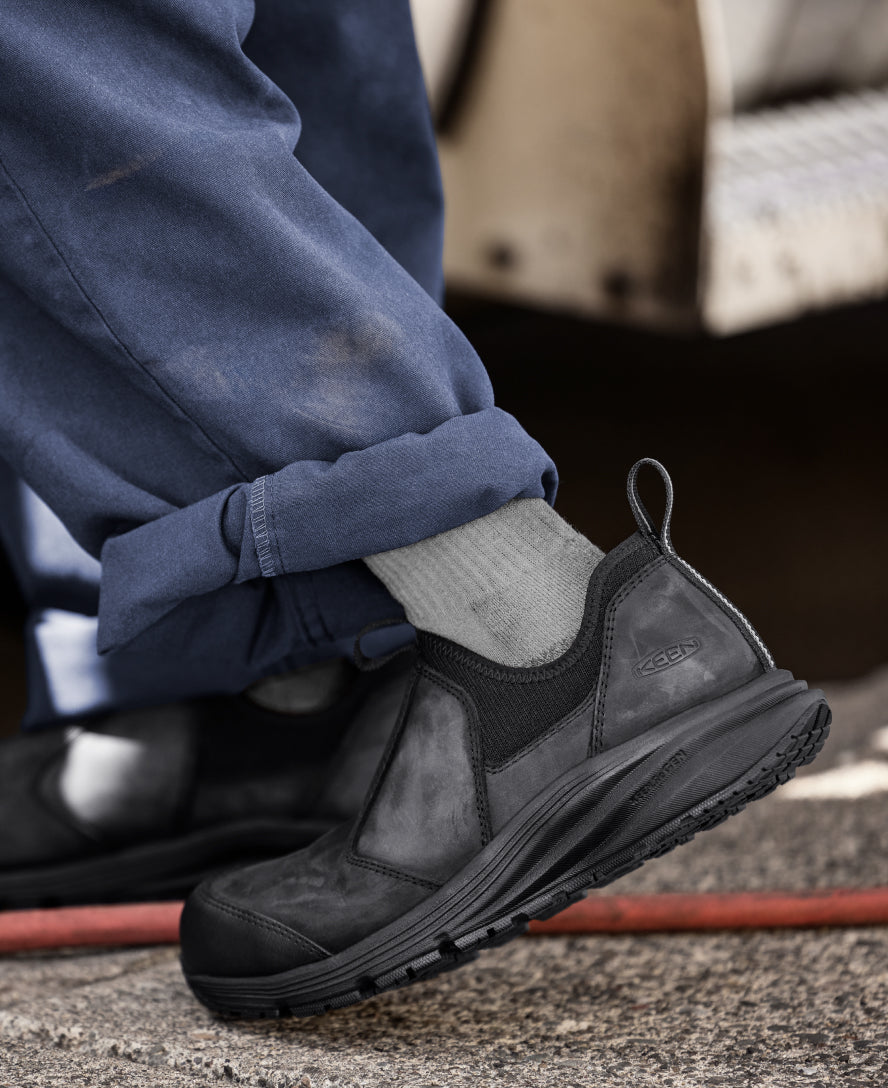 Men's Vista Energy+ Shift ESD (Carbon Toe) Coffee Bean/Black - Image 7