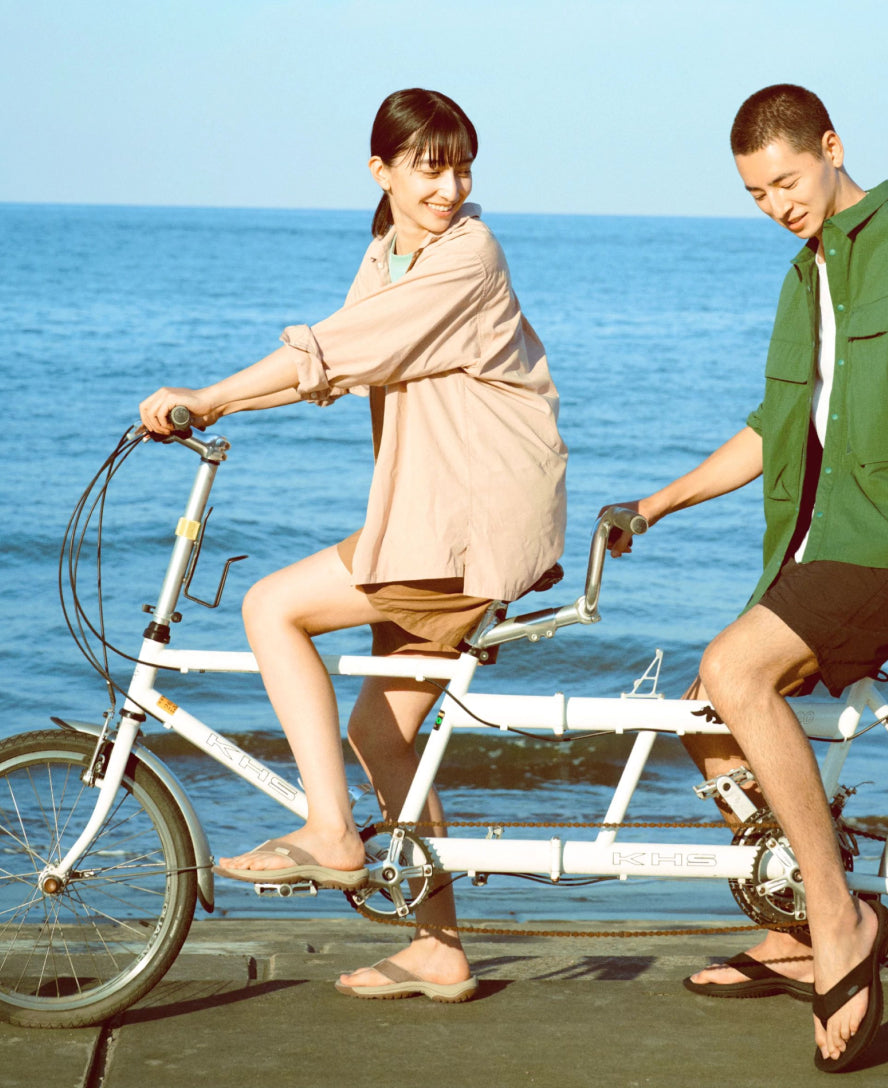 Women's Kona Leather Flip-Flop Brindle/Silver Birch - Image 9