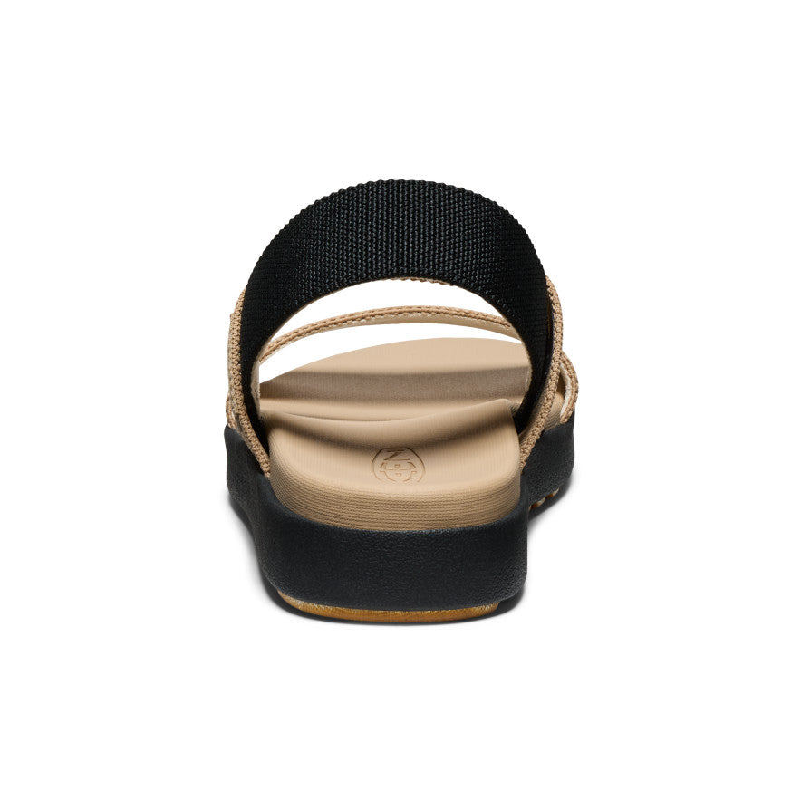 Women's Elle Backstrap Sandal Cornstalk/Black - Image 5