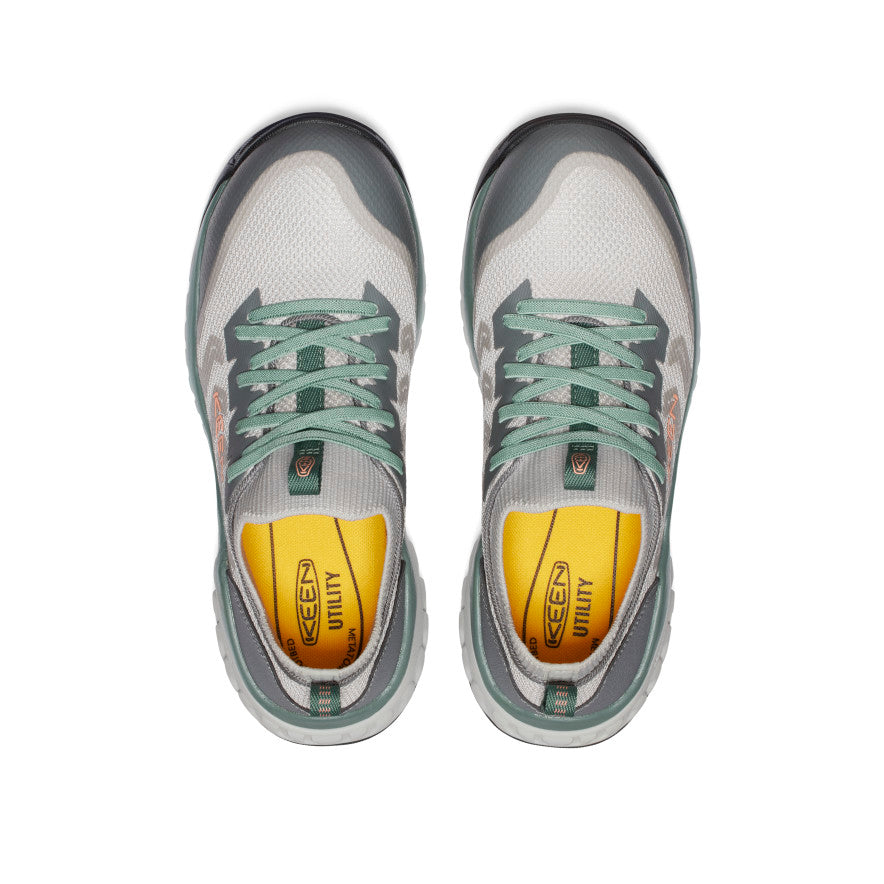 Women's Arvada Shift Work Sneaker (Carbon Toe) Steel Grey/Granite Green - Image 4