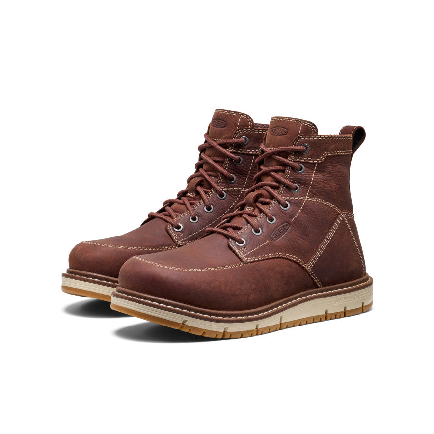 Women's San Jose 6" Boot (Aluminum Toe) Gingerbread/Gum - Image 2