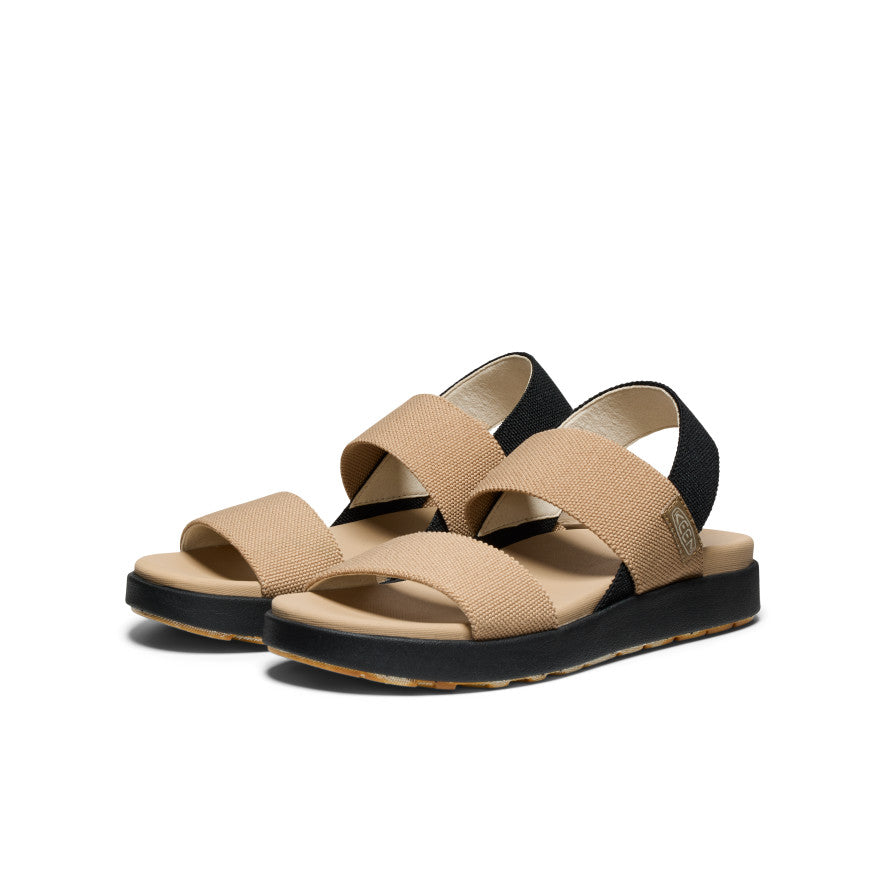 Women's Elle Backstrap Sandal Cornstalk/Black - Image 3