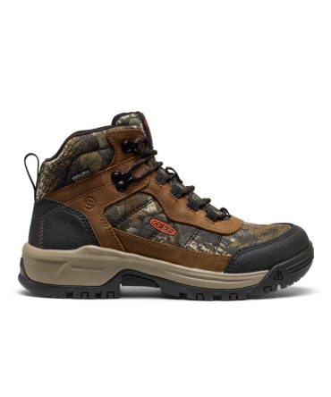 Women's Skokie Waterproof Work Boot (Soft Toe) Camo/Black