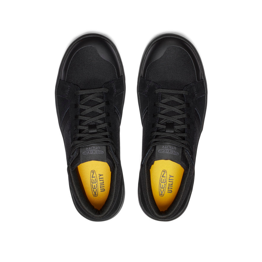 Men's Kenton Mid Work Shoe (Carbon Toe) Black/Gum - Image 4