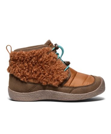 Big Kids' Howser II Waterproof Chukka Roasted Pecan/Dark Earth
