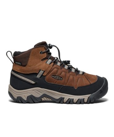 Big Kids' Targhee IV Waterproof Hiking Boot Bison/Brindle