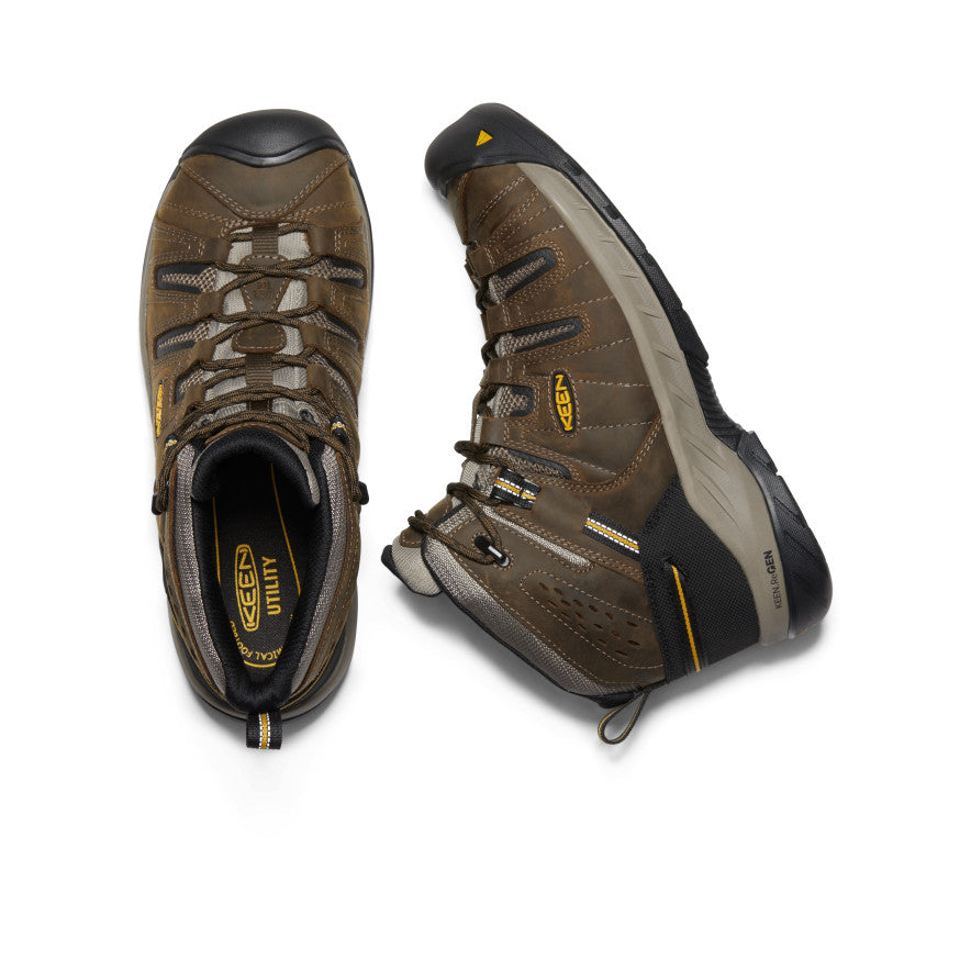 Men's Flint II Boot (Steel Toe) Cascade Brown/Golden Rod - Image 4