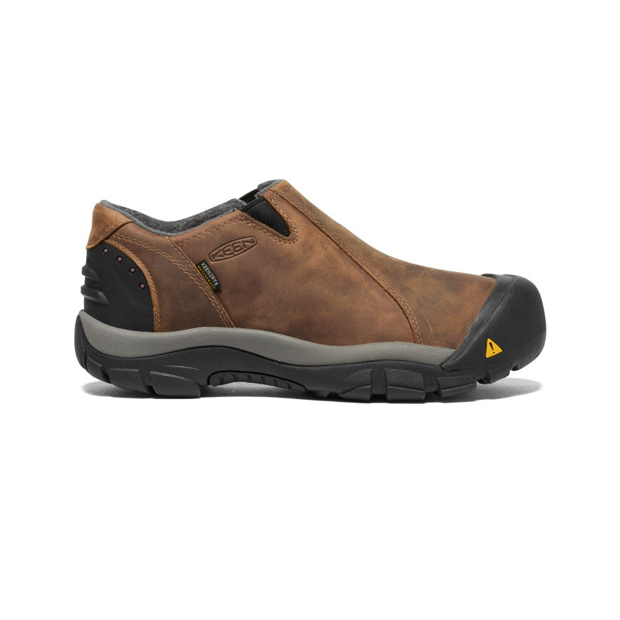 Men's Brixen Waterproof Low Slate Black/Madder Brown