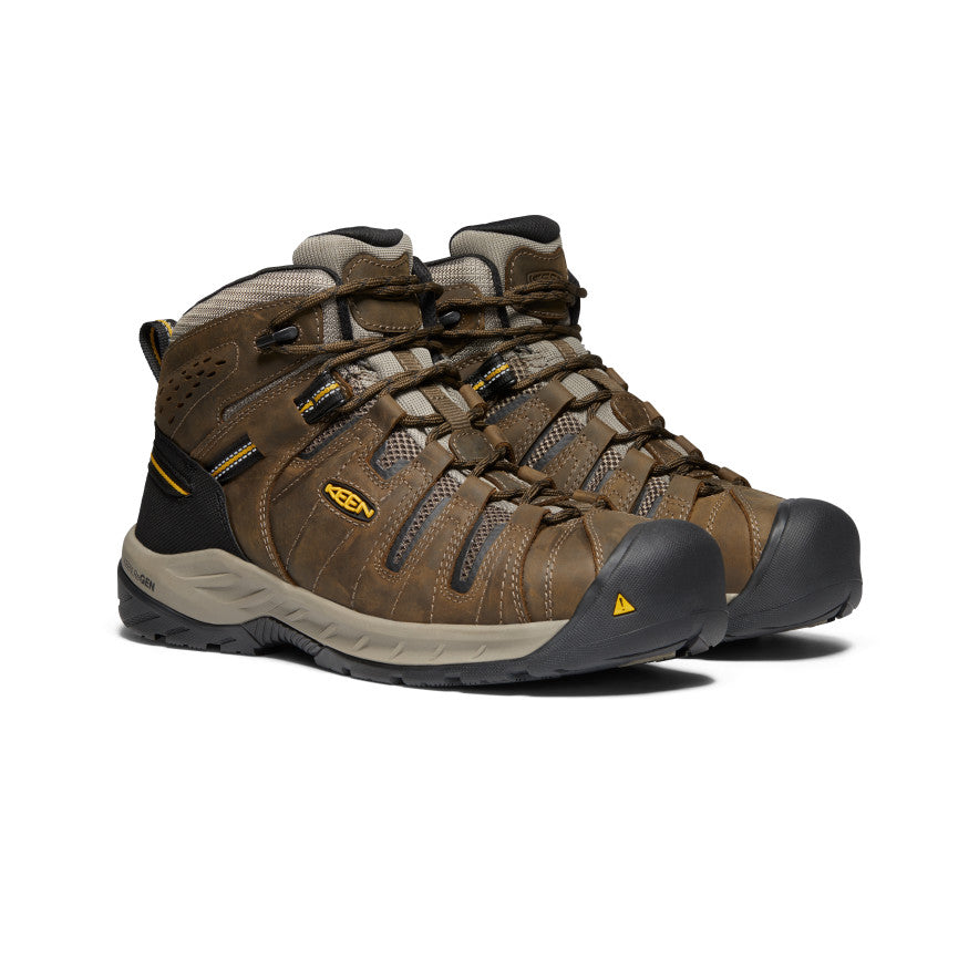 Men's Flint II Boot (Steel Toe) Cascade Brown/Golden Rod - Image 2