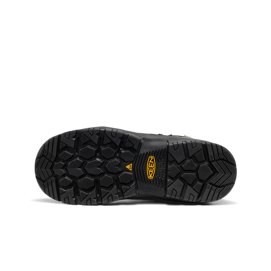 Men's Skokie Waterproof Work Boot (Soft Toe) Black/Black - Image 6