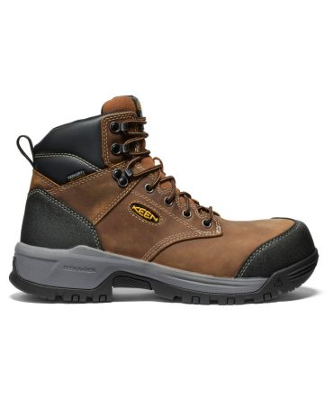 Men's Evanston 6" Waterproof Boot (Carbon Toe) Bison/Black