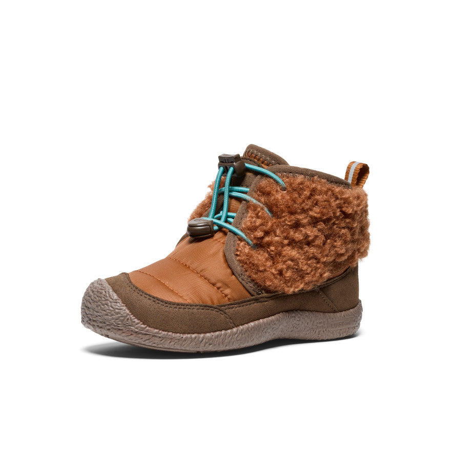 Little Kids' Howser II Waterproof Chukka Roasted Pecan/Dark Earth - Image 3