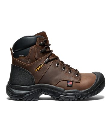 Men's Mt Vernon II 6" Waterproof Boot (Steel Toe) Dark Earth/Black