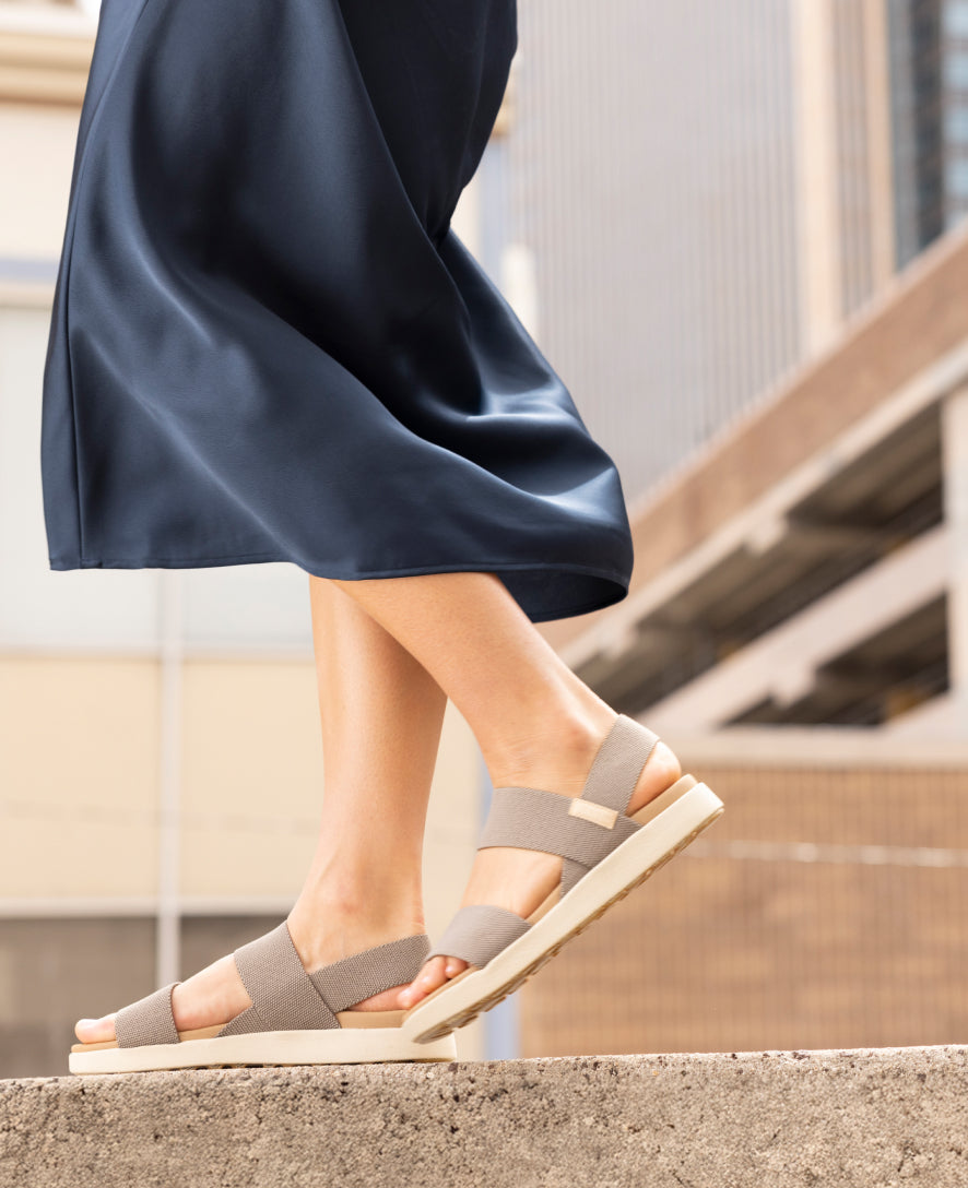 Women's Elle Backstrap Sandal Faded Denim/Skyway - Image 8