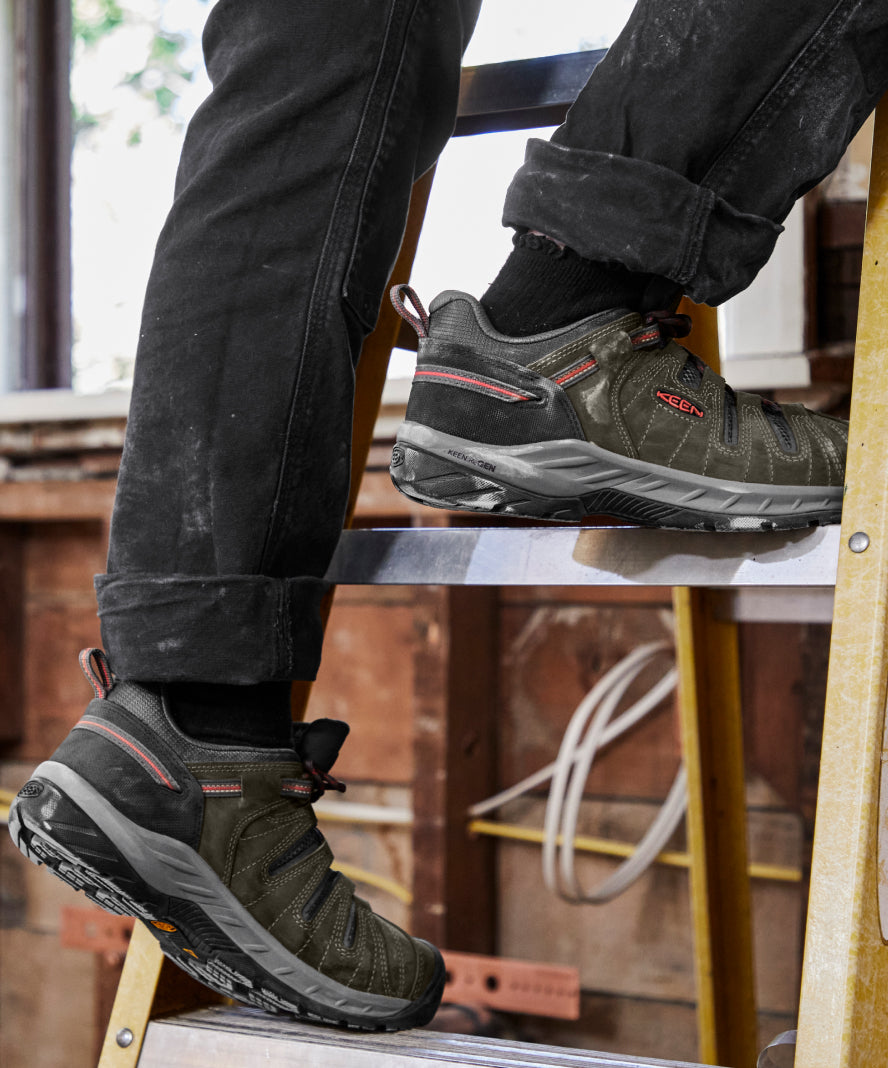 Women's Flint II (Steel Toe) Magnet/Rose - Image 8