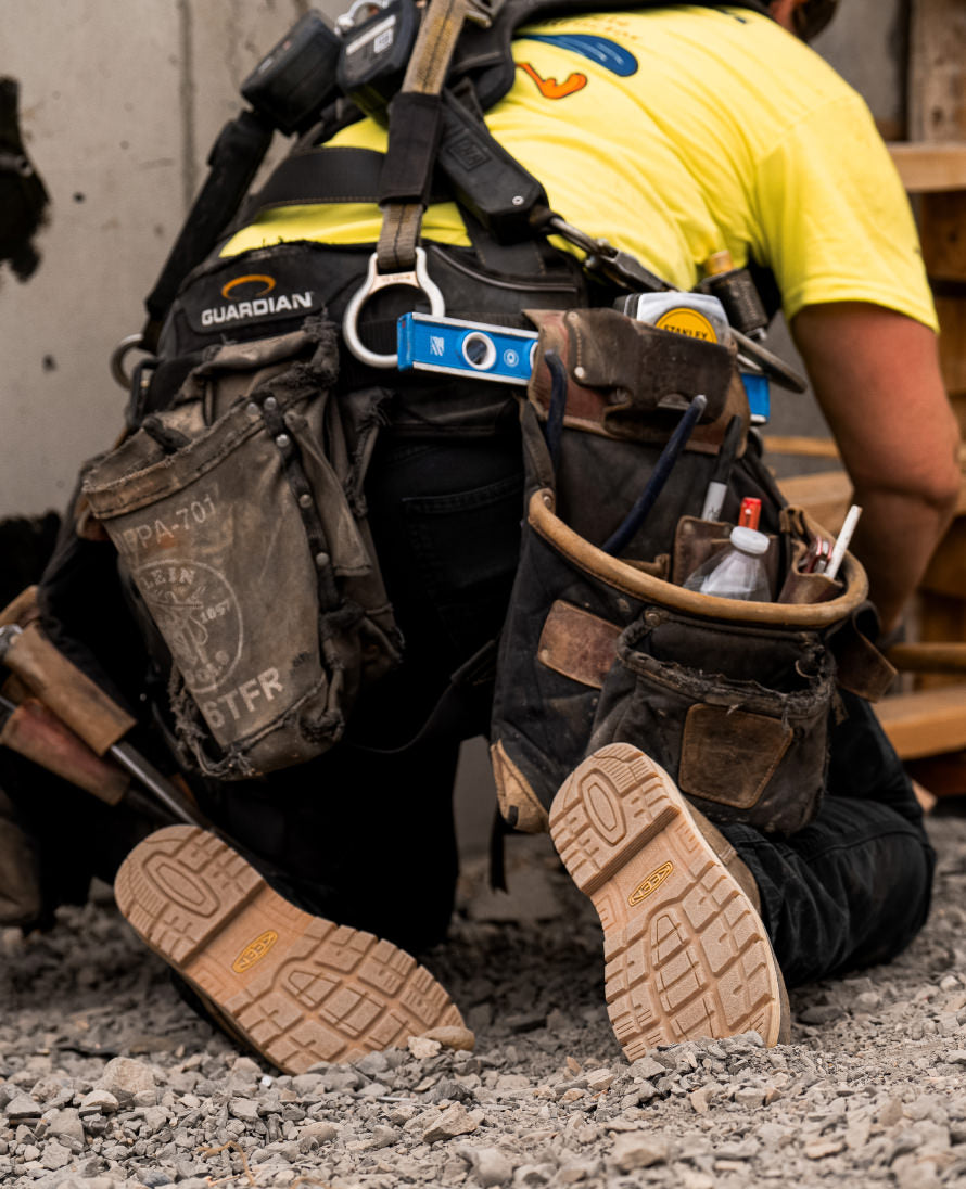 Women's San Jose 6" Waterproof 90° Heel Boot (Aluminum Toe) Steel Grey/Gum - Image 8