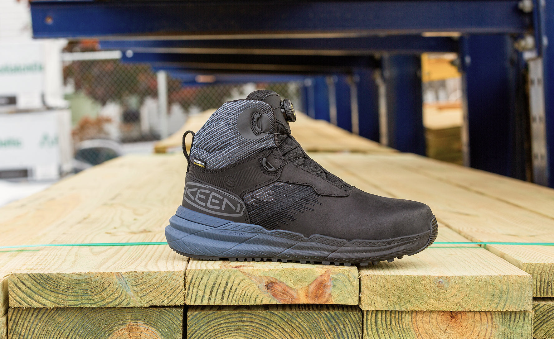 Men's Snapline RF Waterproof Boot (Carbon Toe) Vintage Indigo/Black - Image 7