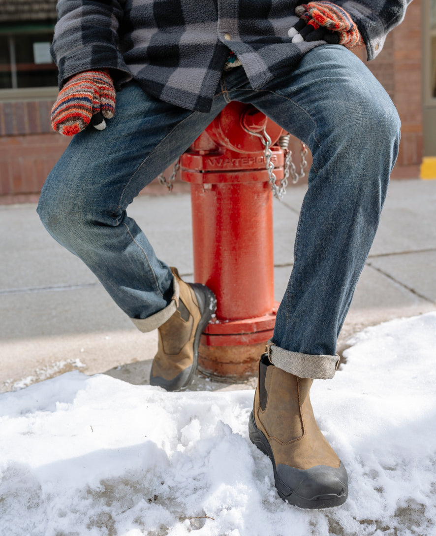 Men's Revel IV Waterproof Chelsea Canteen/Black - Image 8