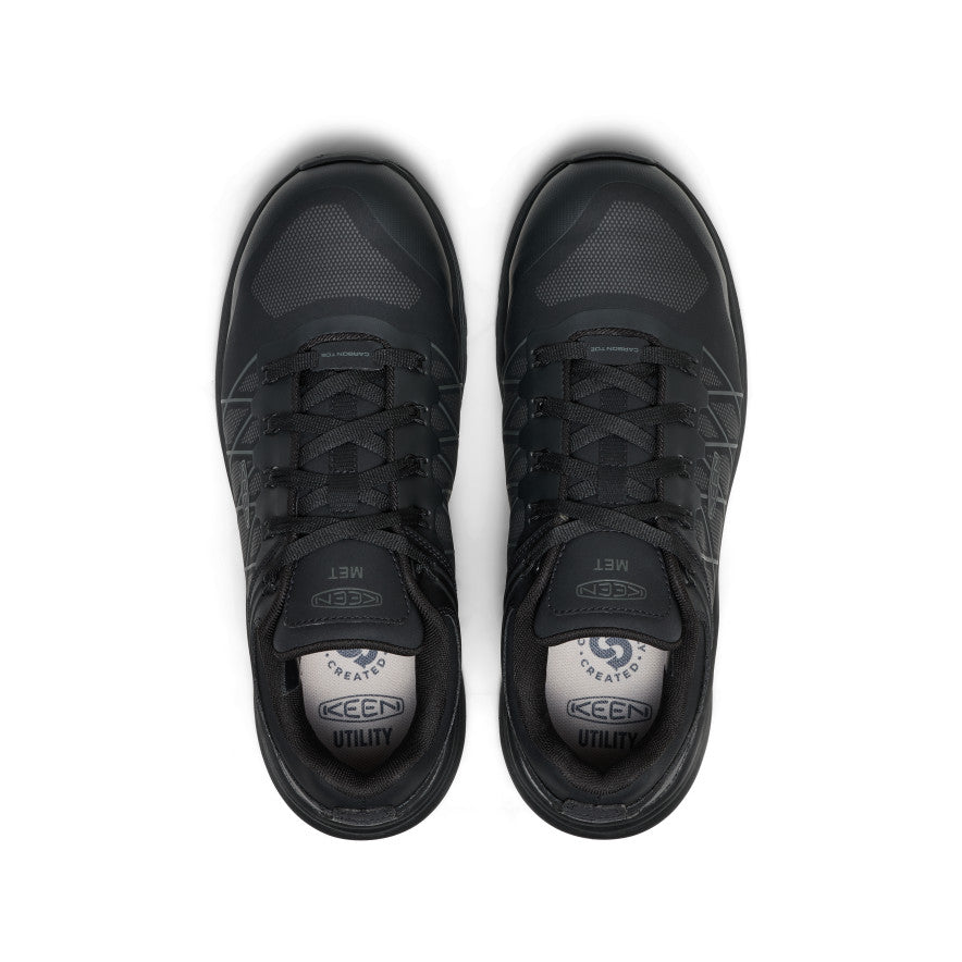 Men's Vista Energy XT Work Sneaker INT MET (Carbon Toe) Black/Magnet - Image 4