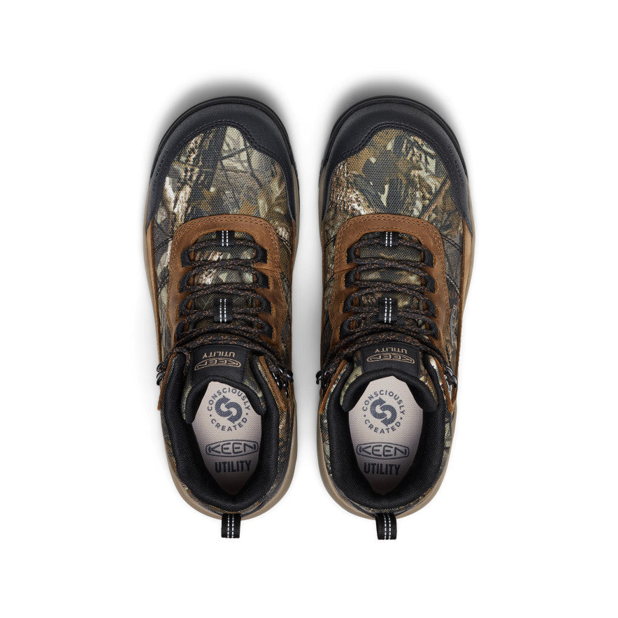 Men's Skokie Waterproof Work Boot (Carbon Toe) Camo/Black - Image 4
