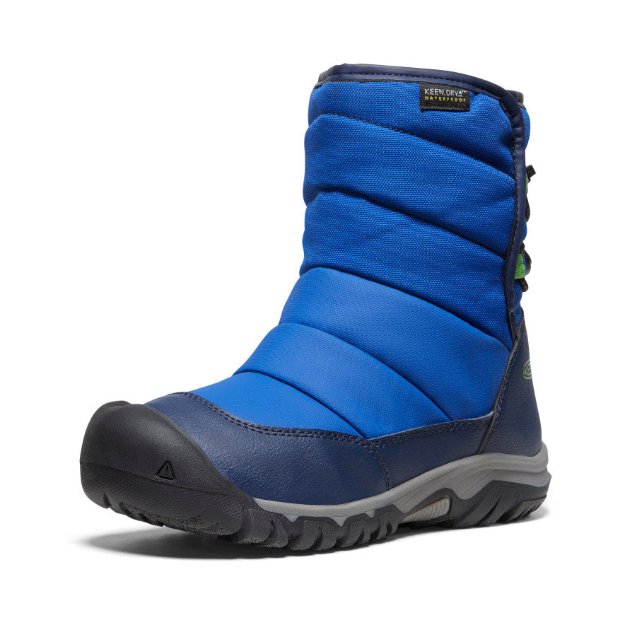 Big Kids' Puffrider Waterproof Winter Boot Naval Academy/Surf - Image 3