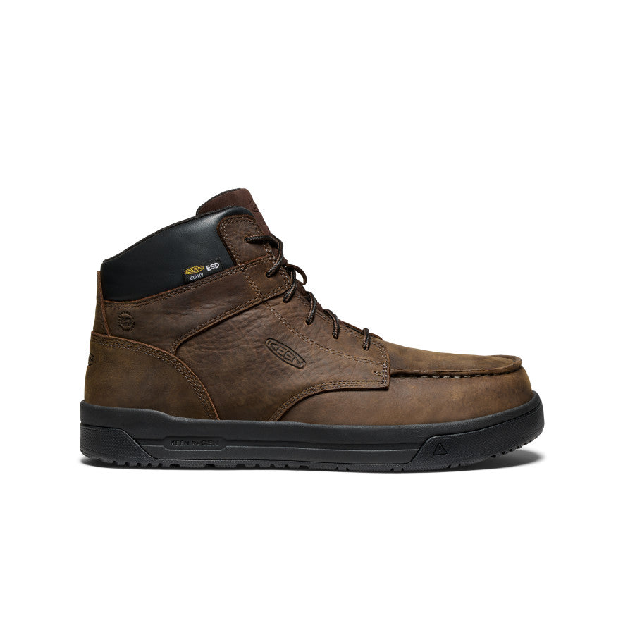 Men's Gibson ESD Boot (Carbon Toe) Cascade Brown/Black