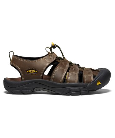 Men's Newport Leather Sandal Wide Bison