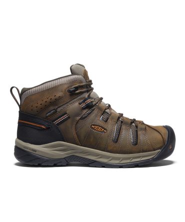 Men's Flint II Waterproof Mid (Soft Toe) Black Olive/Brindle