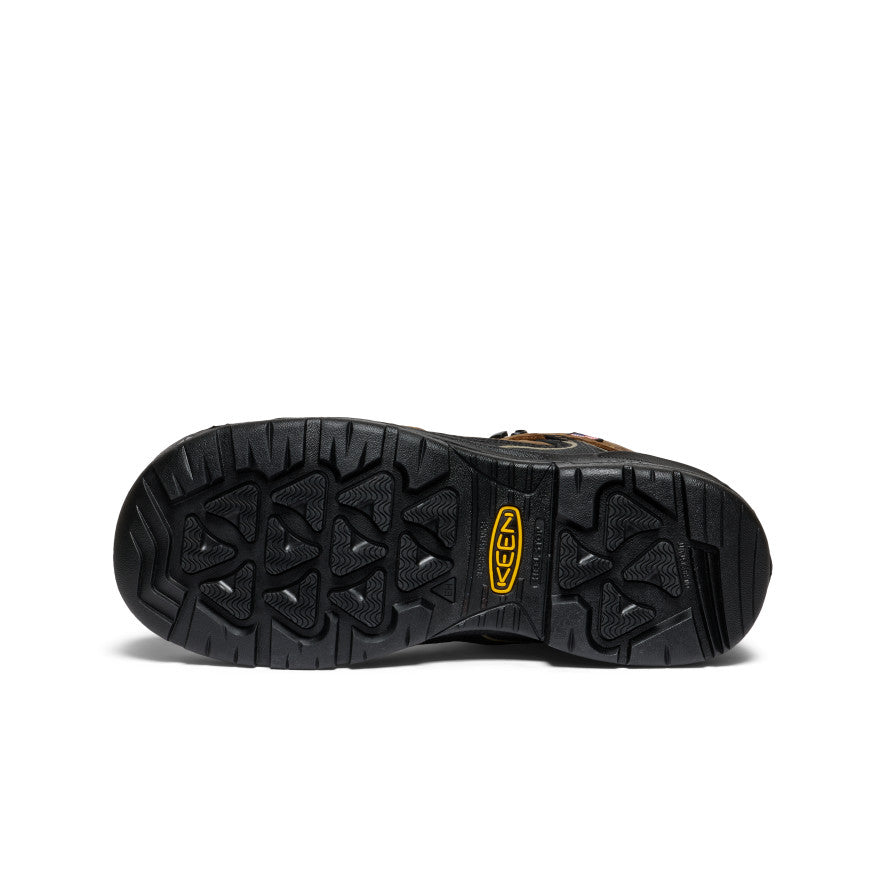 Men's Targhee IV Waterproof Work Boot (Carbon Toe) Dark Earth/Black - Image 6