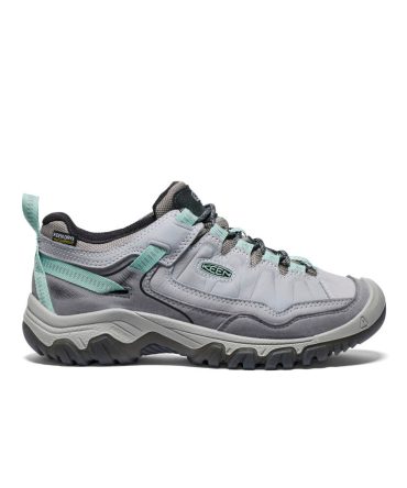 Women's Targhee IV Wide Waterproof Hiking Shoe Alloy/Granite Green