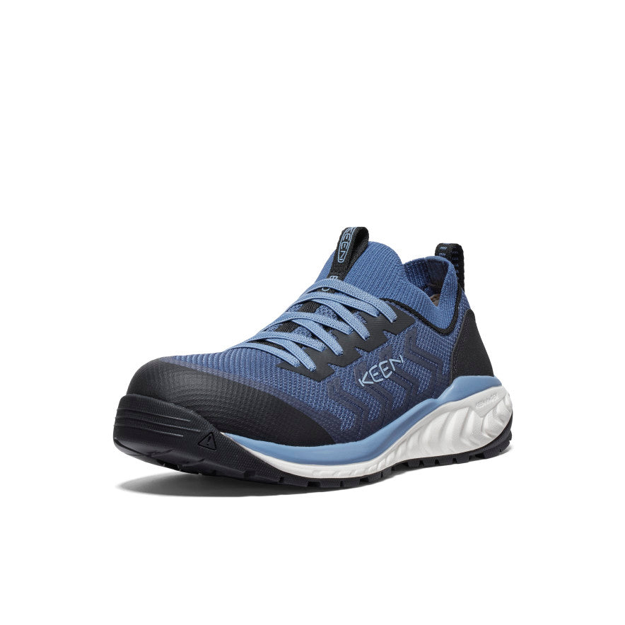 Women's Arvada Shift ESD Work Sneaker (Carbon Toe) Vintage Indigo/Faded Denim - Image 3