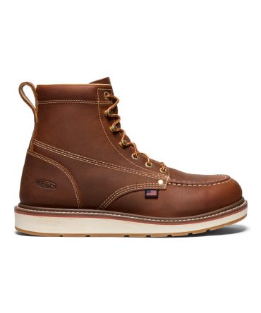 Men's Liberty 6" Boot (Soft Toe) Leather Brown/Birch