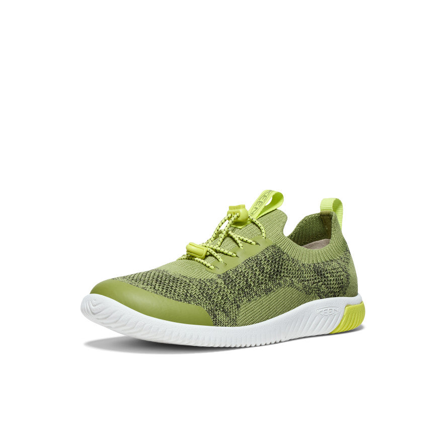 Big Kids' KNX Knit Sneaker Iguana/Evening Primrose - Image 3