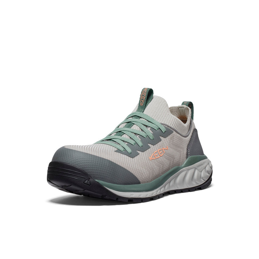 Women's Arvada Shift Work Sneaker (Carbon Toe) Steel Grey/Granite Green - Image 3