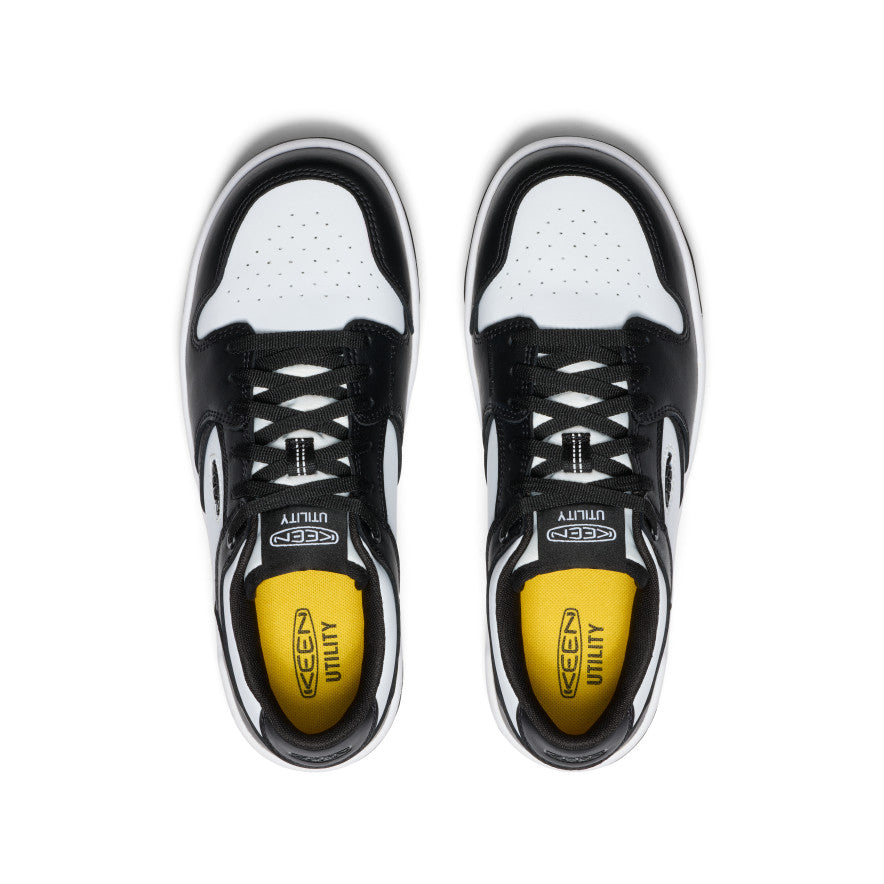 Men's Overton Work Shoe (Carbon Toe) Star White/Black - Image 5